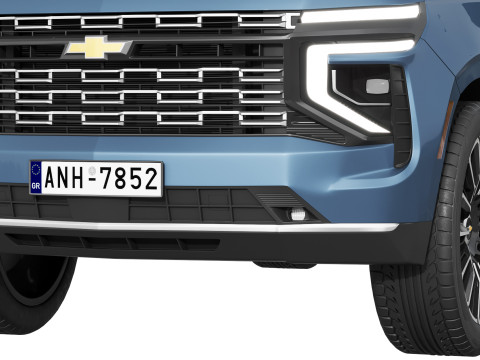 Chevrolet Tahoe High Country 2025 Modèle 3D