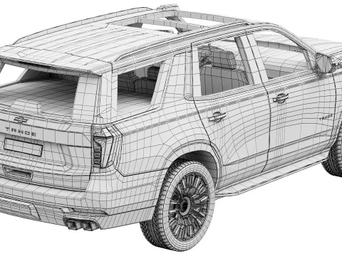 Chevrolet Tahoe High Country 2025 3D Model