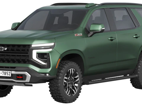 Chevrolet Tahoe Z71 2025 Model 3D