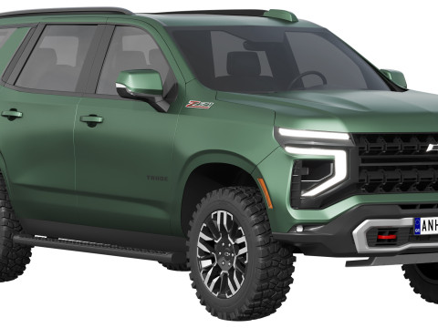Chevrolet Tahoe Z71 2025 Modello 3D
