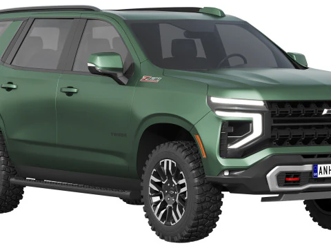 Chevrolet Tahoe Z71 2025 3D Model