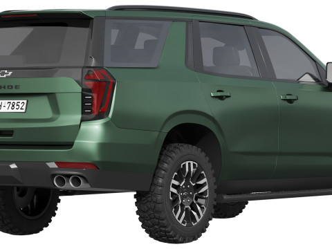 Chevrolet Tahoe Z71 2025 Modello 3D