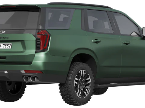 Chevrolet Tahoe Z71 2025 3D Model