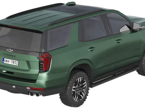 Chevrolet Tahoe Z71 2025 Modello 3D