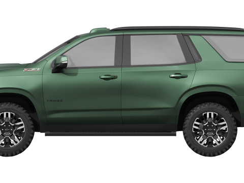 Chevrolet Tahoe Z71 2025 Modello 3D