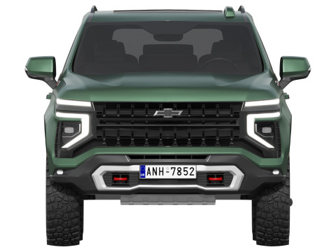 Chevrolet Tahoe Z71 2025 Modello 3D