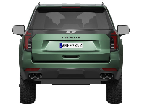 Chevrolet Tahoe Z71 2025 Modello 3D