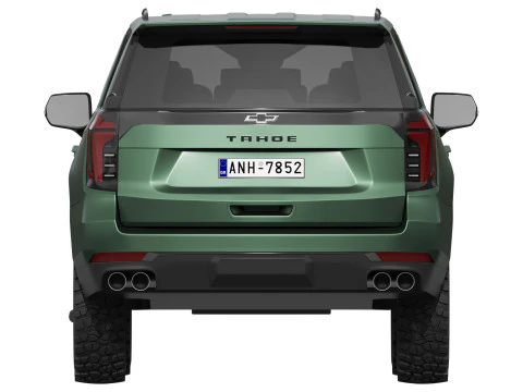 Chevrolet Tahoe Z71 2025 3D Model