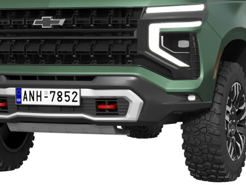 Chevrolet Tahoe Z71 2025 3D Model