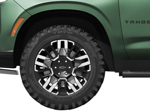 Chevrolet Tahoe Z71 2025 3D Model