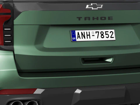 Chevrolet Tahoe Z71 2025 3D Model
