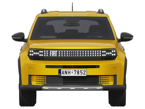 フィアット グランデ パンダ 2025 3Dモデル