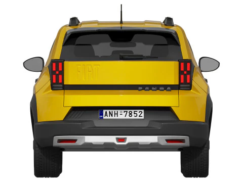 フィアット グランデ パンダ 2025 3Dモデル