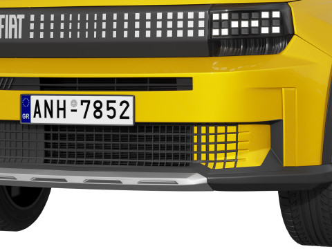 Fiat Grande Panda 2025 3Dモデル