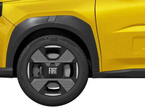 フィアット グランデ パンダ 2025 3Dモデル