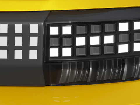 Fiat Grande Panda 2025 3Dモデル