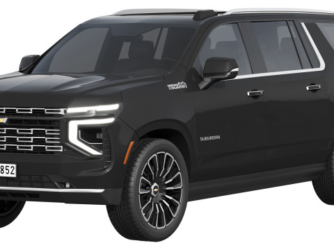 Chevrolet Suburban High Country 2025 3Dモデル