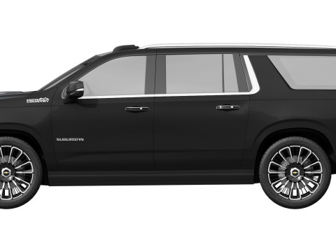 Chevrolet Suburban High Country 2025 Modèle 3D
