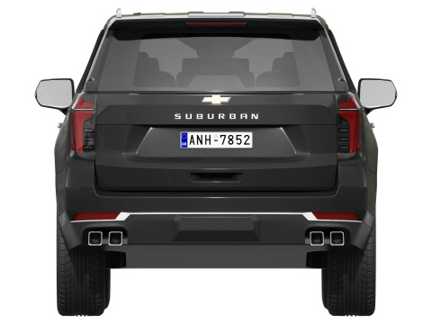 Chevrolet Suburban High Country 2025 Modèle 3D