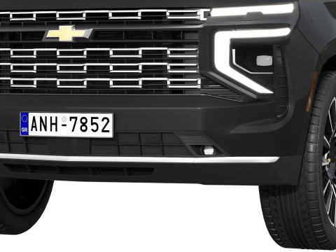 Chevrolet Suburban High Country 2025 Modèle 3D