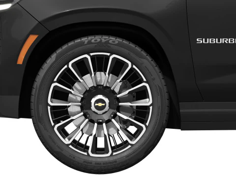 Chevrolet Suburban High Country 2025 Modello 3D