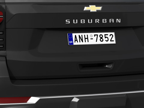 Chevrolet Suburban High Country 2025 Modèle 3D