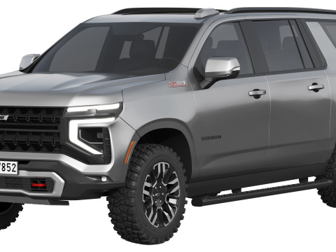 Chevrolet Suburban Z71 2025 3Dモデル
