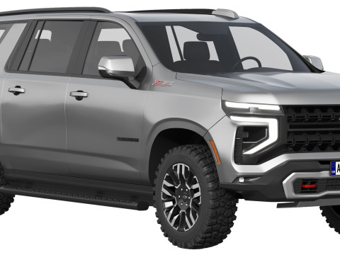 Chevrolet Suburban Z71 2025 3Dモデル