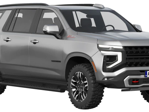 Chevrolet Suburban Z71 2025 3D Model