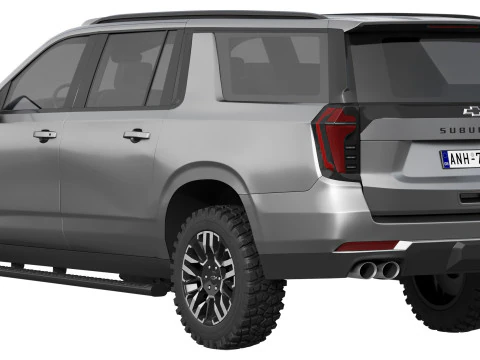 Chevrolet Suburban Z71 2025 3D Model