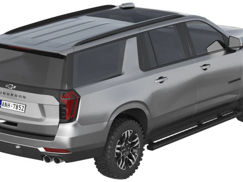 Chevrolet Suburban Z71 2025 3D Model