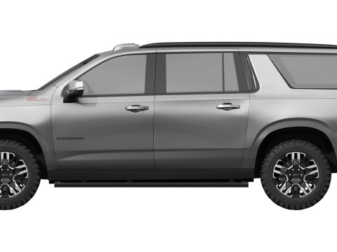 Chevrolet Suburban Z71 2025 3Dモデル