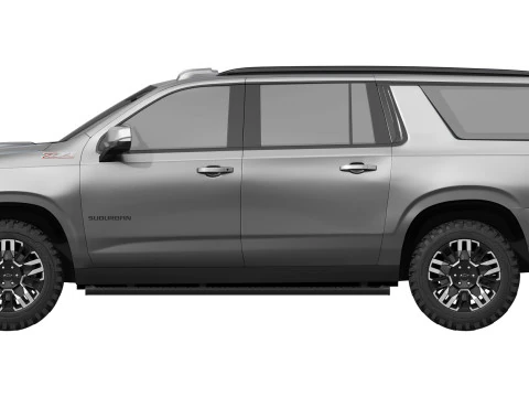 Chevrolet Suburban Z71 2025 3D Model