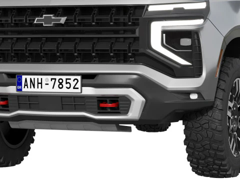 Chevrolet Suburban Z71 2025 3D Model
