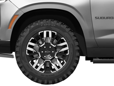 Chevrolet Suburban Z71 2025 3D Model