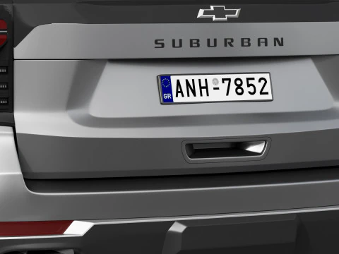 Chevrolet Suburban Z71 2025 3D Model
