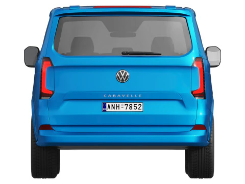 Volkswagen Caravelle T7 2025 3D Model