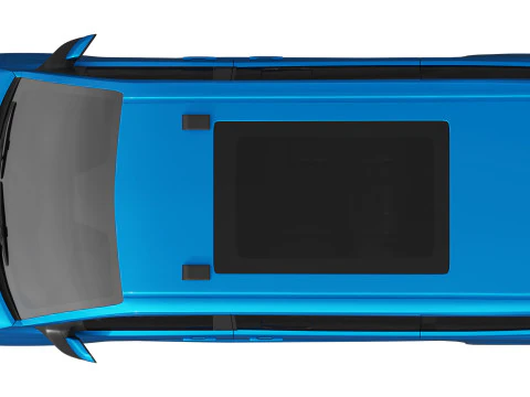 Volkswagen Caravelle T7 2025 3D Model