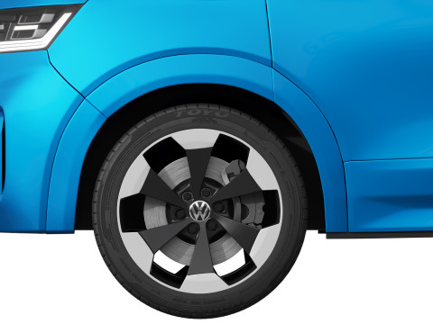 Volkswagen Caravelle T7 2025 3D 모델