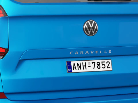Volkswagen Caravelle T7 2025 3D Model