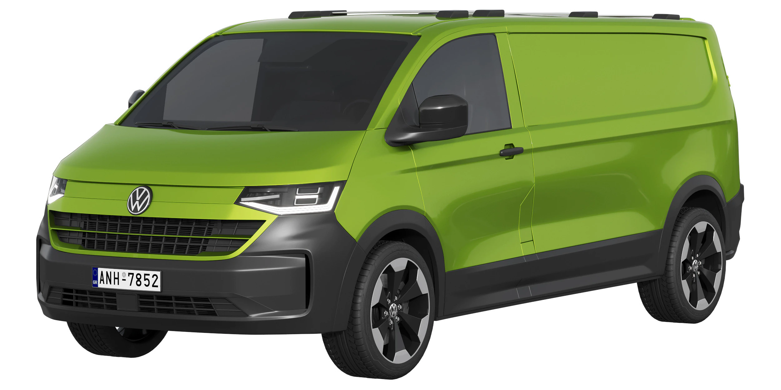 Volkswagen Transporter T7 2025 3D Model .c4d .max .obj .3ds .fbx .stl .blend 