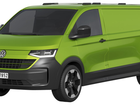 Volkswagen Transporter T7 2025 3D Model