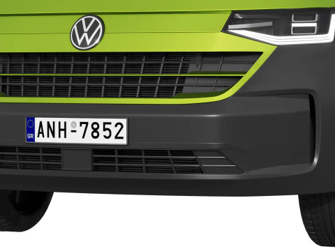 Volkswagen Transporter T7 2025 3D Model