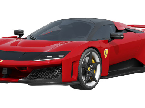 Ferrari F80 2025 3Dモデル