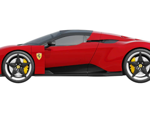 Ferrari F80 2025 3D Model