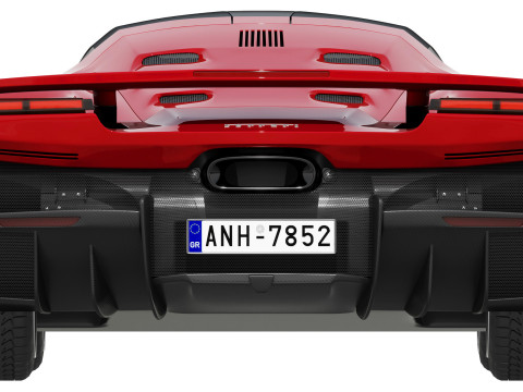 Ferrari F80 2025 3D Model