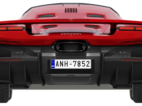 Ferrari F80 2025 3D Model