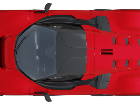 Ferrari F80 2025 3D Model