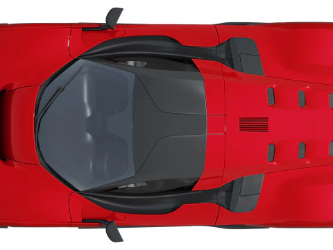 Ferrari F80 2025 3D Model