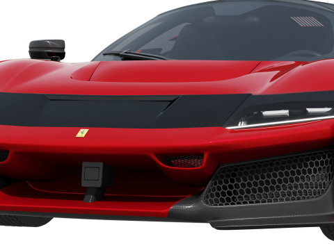 Ferrari F80 2025 3D Model